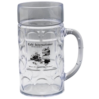 Durable 32 oz. plastic German beer stein, perfect for events, promotions,......
