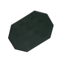 14" x 20" Octagonal Desk Pad/Placemat. Standard colors are black, navy,......
