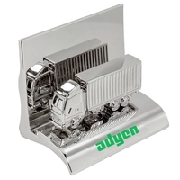 Truck shaped business card holder made of metal.... from ASI 40544 Binaco /...