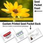 Black Eyed Susan - Mailable Seed Packet - Custom Printed