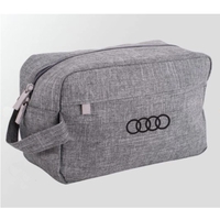 9" x 5 1/2" x 4" polyester toiletry kit with zippered... from ASI 76730...