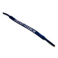 12" x 3/4" neoprene sunglasses strap with rubber inserts. Assembled in......