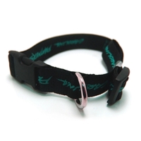1" adjustable polyester pet collar with silkscreen imprint. Assembled in...