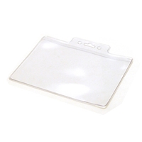 4 1/4" x 3" Mylar badge display pouch.... from ASI 30250 AZX Sport USA