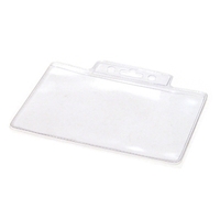 3 3/8" x 2 1/4" Mylar badge display pouch.... from ASI 30250 AZX Sport USA