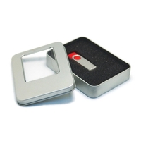 Square Metal Tin for USB's