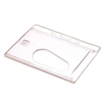 Blank Stock Hard Plastic Card Holder/Landscape