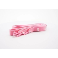 45" pink Breast Cancer Awareness themed shoelaces.... from ASI 30250 AZX...