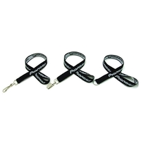 35" x 3/4" polyester lanyard with assorted attachments and woven imprint.......