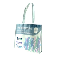 12" x 13" x 4" non-woven tote with digital imprint and... from ASI 30250 AZX...