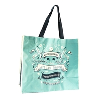 15" x 13" x 6" woven reusable grocery tote with digital... from ASI 30250 AZX...