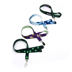 3/4" Recycled Lanyard w/ Recycled Plastic J-Hook