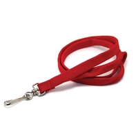 35" x 3/8" polyester tubular 911 lanyard with J-hook hardware. Blank.... from...