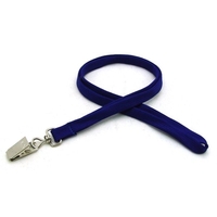 35" x 3/8" polyester 911 tubular lanyard with bulldog clip. Blank.... from...
