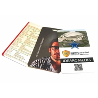 3.5" x 4" 5 mil laminate paper stock lanyard insert card.... from ASI 30250...