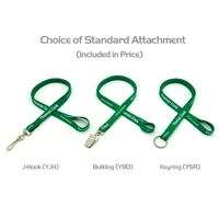 35" x 1/2" tubular lanyard with bulldog clip and silkscreen imprint.... from...