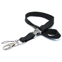 Simulated Leather Lanyard