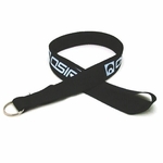 Silkscreened Flat Economy Express Style Lanyard