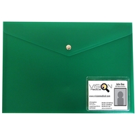 Badge holder measuring 4 3/8" x 3 3/8" and made of... from ASI 52541 Epoly Corp