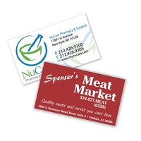 3 1/2" x 2" business card magnet with full color process... from ASI 92977...