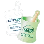 Mortar and pestle full color magnet