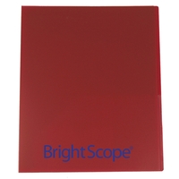 9 1/2" x 11 1/2" x 1/4" thick satin finish polypropylene... from ASI 52541...