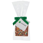 Bite Size Chocolate Square Gift Bag - Rainbow Sprinkles