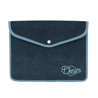 Snapfolio for Macbook Air/ Pro Denim Neoprene