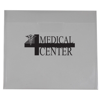 Translucent polypropylene envelope with a side-open (long side) design and...