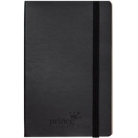 6.5 x 9.5 SoftPedova vinyl cover journal, deboss imprint, satin ribbon,......