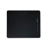 Black Leather 14" x 11.5" Conference Pad