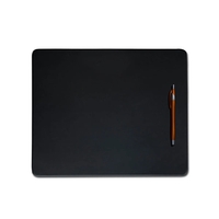 Black leatherette conference pad measuring 14" L x 11.5" W with... from ASI...