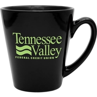 12 oz. ceramic mug with handle.... from ASI 71920 Moderne Glass Company Inc /...
