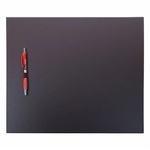 Brown Leatherette Conference Pad with Stitching