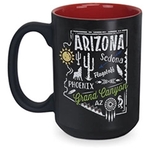 15 Oz. Mighty Matte Two-Tone Mug