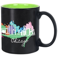 11 Oz. Classic Two Tone Matte Coffee Mug