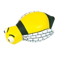 Bumble bee shaped stress reliever made of polyurethane foam; customization...
