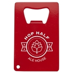 Stainless Steel Credit Card Bottle Opener