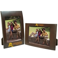 Wooden frame with cardboard backing, glass front and 4" x 6"... from ASI...