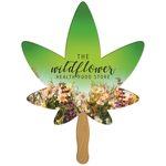 Cannabis Hand Fan Full Color