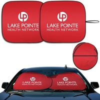 Dual Panel Fabric Sun Shade Full Size