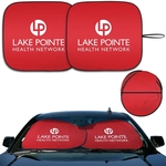 Dual Panel Fabric Sun Shade Full Size