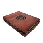 Wood Award Presentation Box, 12" x 9.5" x 2.25"