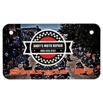 4" x 7" Aluminum Motorcycle License Plate