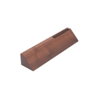 2" x 10" printed walnut wood desk wedge with a... from ASI 92531 Unique...