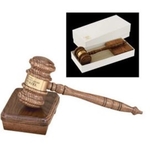 13 1/2" Novelty Speaker's Gavel