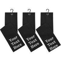 16" x 16" golf towel with grommet hole and clip... from ASI 68190 Lungsal /...