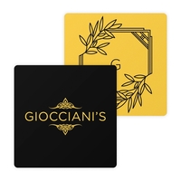 3.5" Pulpboard Square Coaster 60pt