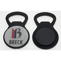 Circle Bottle Opener Magnet