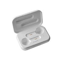 Hands-free wireless bluetooth earbuds with charging case plus 1c1p silkscreen...